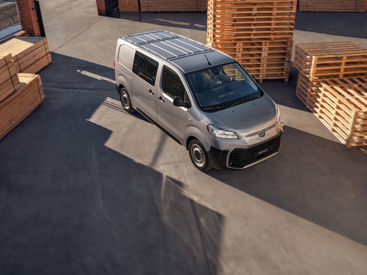 Il versatile Toyota Proace sul luogo di lavoro